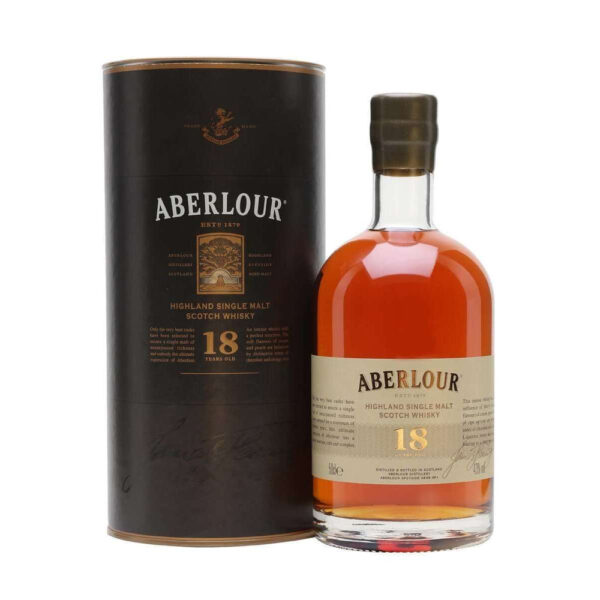 ABERLOUR 18 YEAR SINGLE MALT SCOTCH