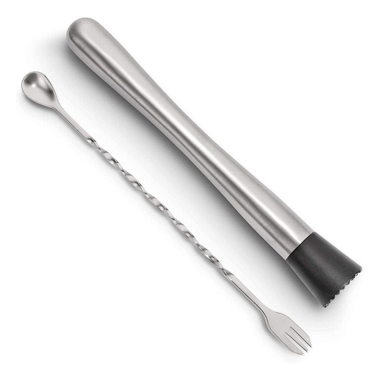 10InchCocktailMuddlerAndMixingSpoonSet