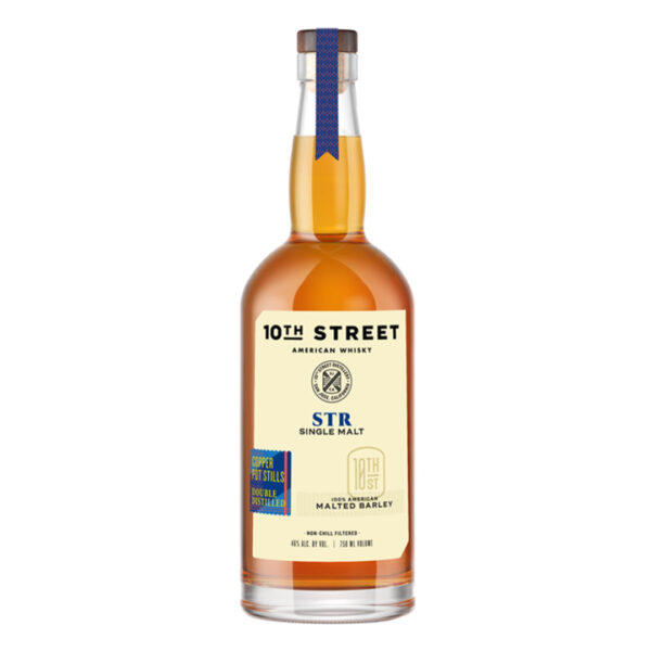 10th Street Distillery STR Single Malt Whiskey