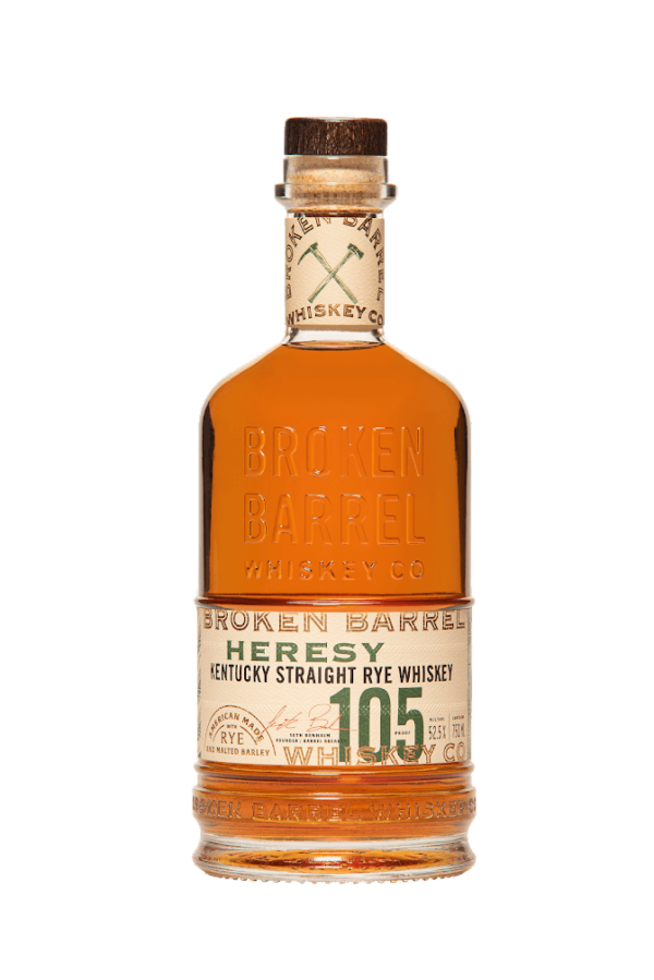 Broken Barrel Heresy Rye Whiskey