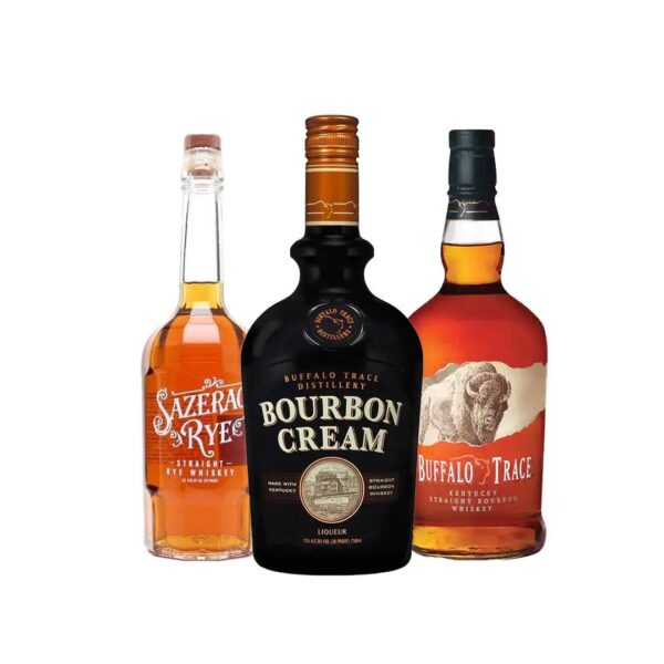 *Buffalo Trace Starter Pack* Buffalo Trace Bourbon, Buffalo Trace Bourbon Cream, Sazerac Rye