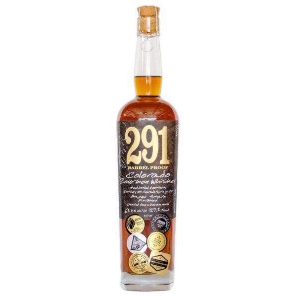 291 Colorado Bourbon Whiskey, Barrel Proof, Single Barrel