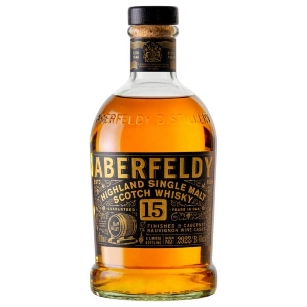 Aberfeldy 15 Year Old Limited Edition Finished in Napa Valley Cabernet Sauvignon Wine Casks