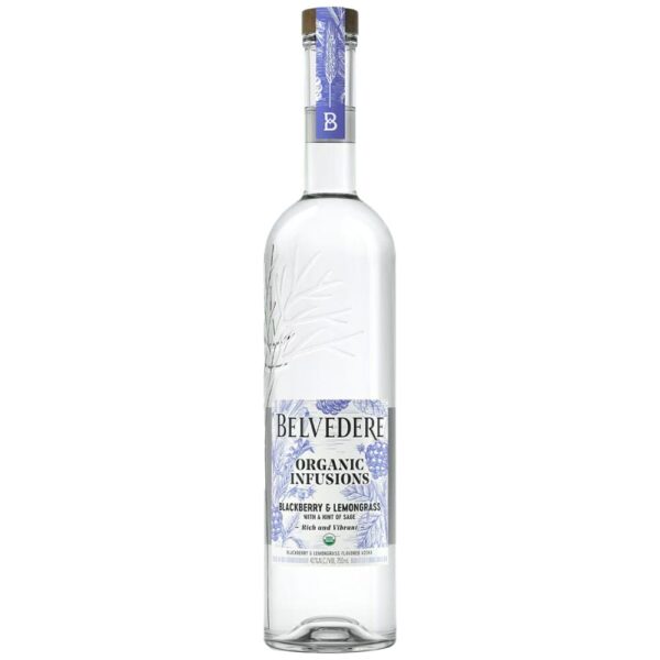 Belvedere Blackberry & Lemongrass Organic Infusions