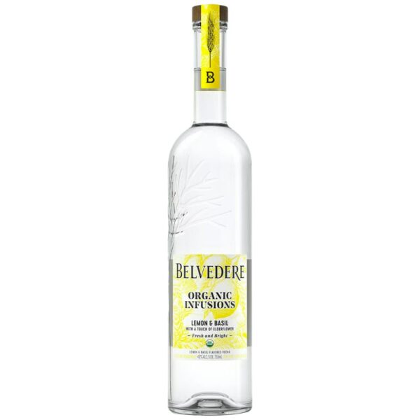 Belvedere Lemon & Basil Organic Infusions