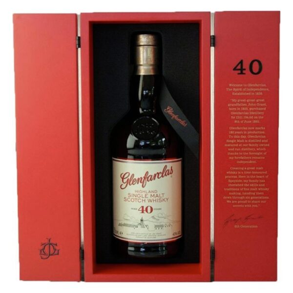 Glenfarclas 40 Year Single Malt Scotch