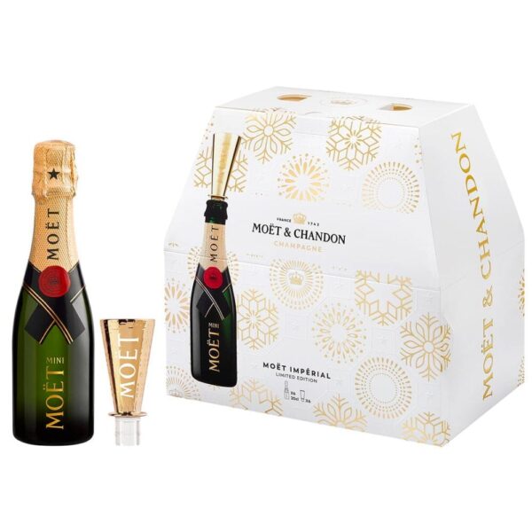 Mo?t & Chandon Brut End of Year Festive Minis Gift Box Limited Edition 6PK