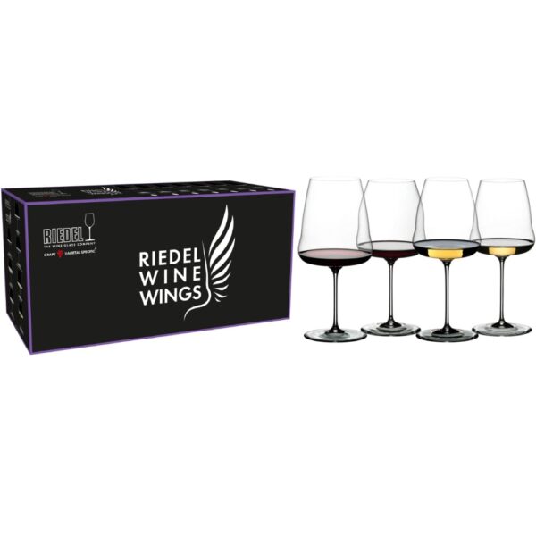 RIEDEL Wine Glass Winewings Tasting Set of 4