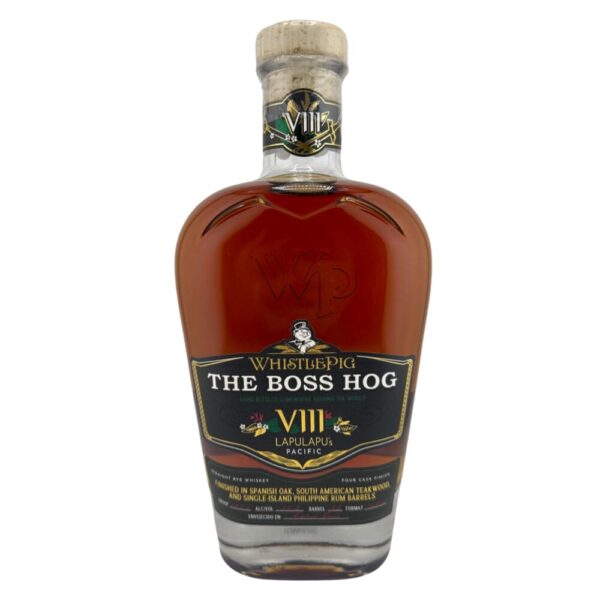 WhistlePig The Boss Hog "The One That Made It Around The World"