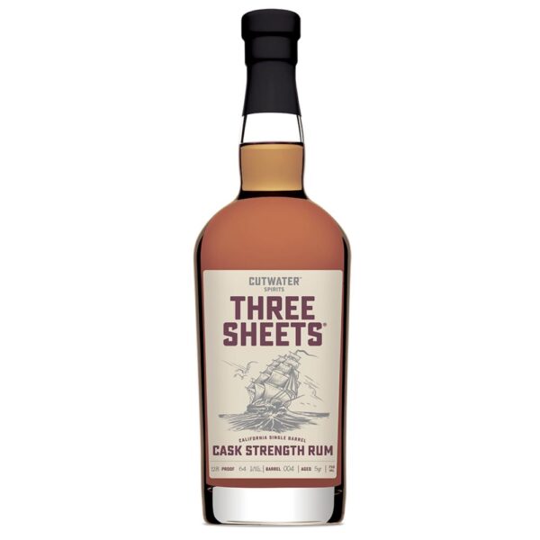 Three Sheets Cask Strength Rum