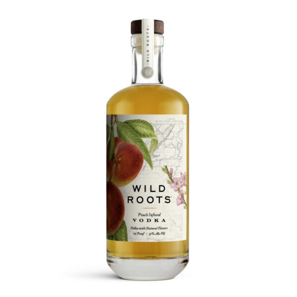 Wild Roots Peach Infused Vodka