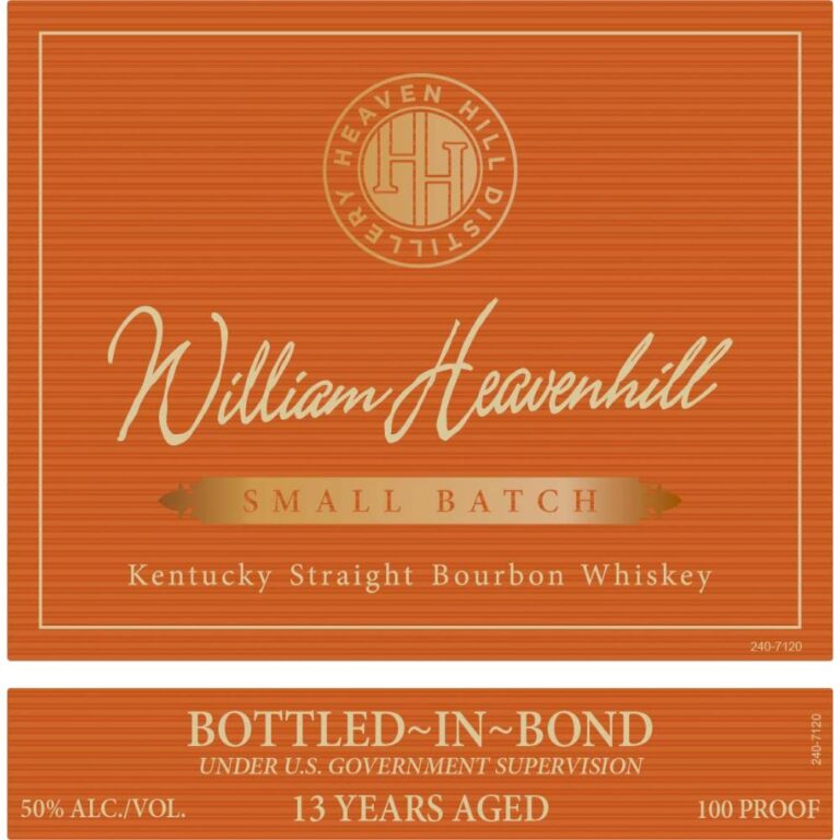 BuyWilliamHeavenhillBottledInBond13YearOldOnline