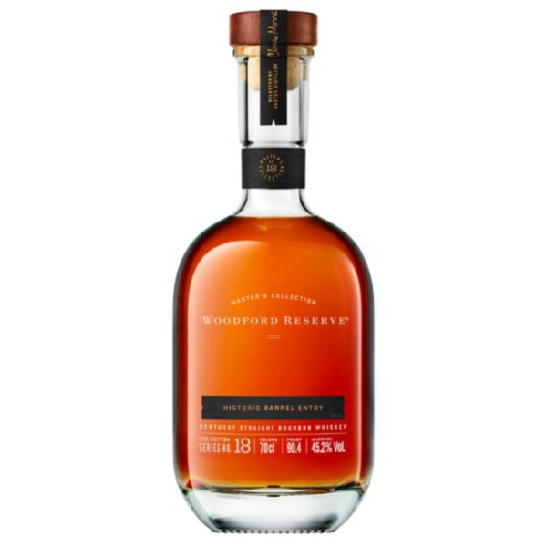 Woodford Reserve Master's Collection #18 Historic Barrel Entry