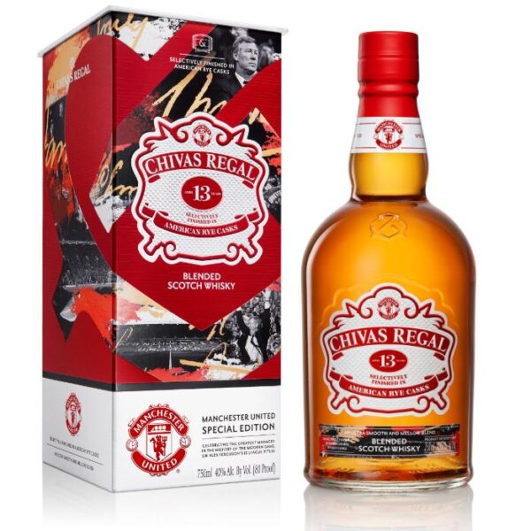 Chivas Regal 13 Year Old Manchester United Special Edition