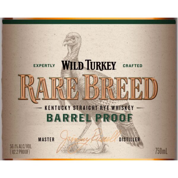 Wild Turkey Rare Breed Barrel Proof Rye