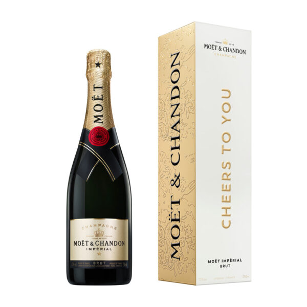 Moët & Chandon Imperial Milestones "Cheers To You" Brut Champagne Gift Box