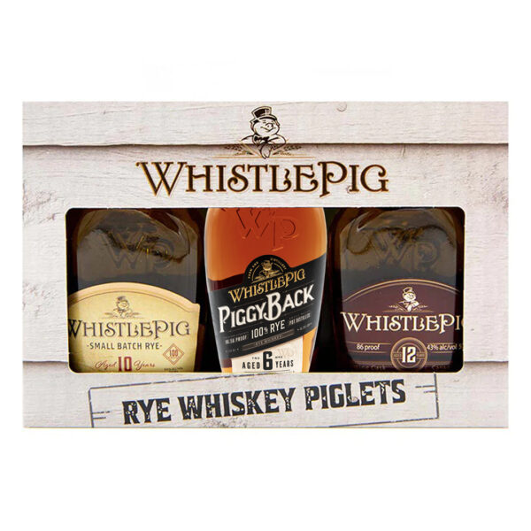 WhistlePig "Rye Whiskey Piglets" Flight Gift Set