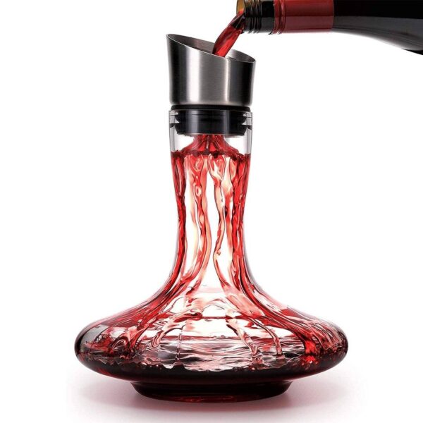 Wine Decanter Built-In Aerator Pourer 750ml